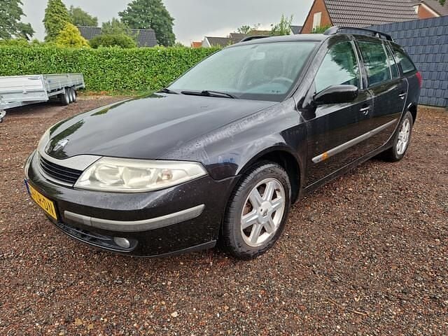 Zwart Gebruikt 2003 Renault Laguna II Stationwagen | € 1.950 (Iets duurder) - Afbeelding 1/4