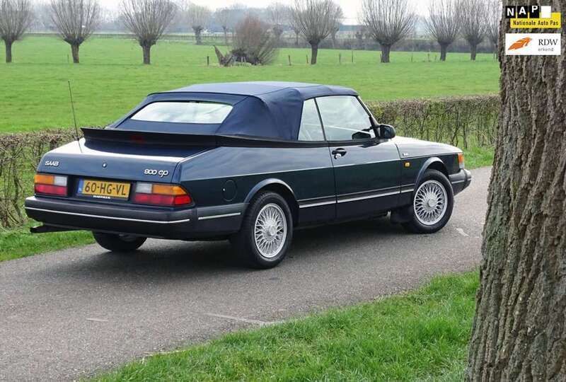 Blauw Gebruikt 1992 Saab 900 Cabriolet Cabriolet | € 22.750 - Afbeelding 1/4