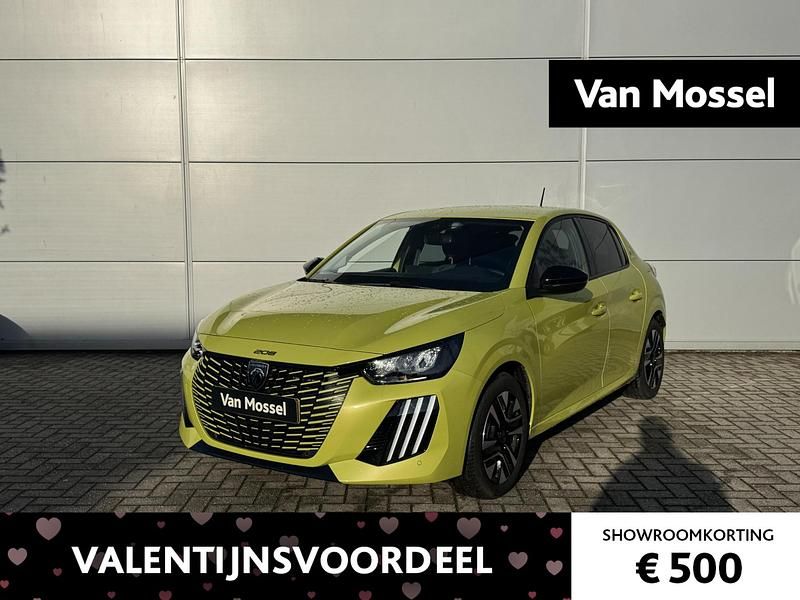 Occasion Peugeot e-208 Style 100 kW (136 PK) 2024 Geel Hatchback