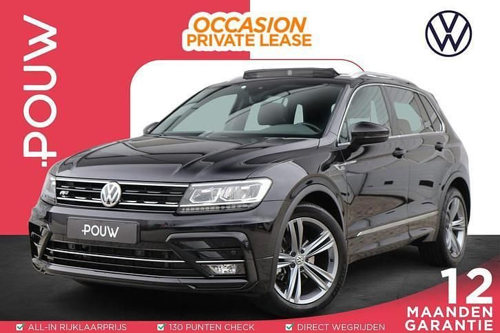 Zwart Gebruikt 2020 VW Tiguan Highline SUV | € 32.450 (Eerlijke prijs) - Afbeelding 1/3