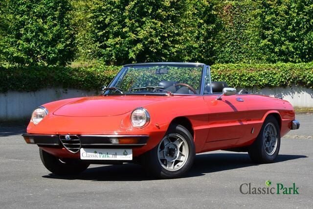 Occasion Alfa Romeo Spider Veloce 127 PK (93 kW) 1981 Rood Cabriolet