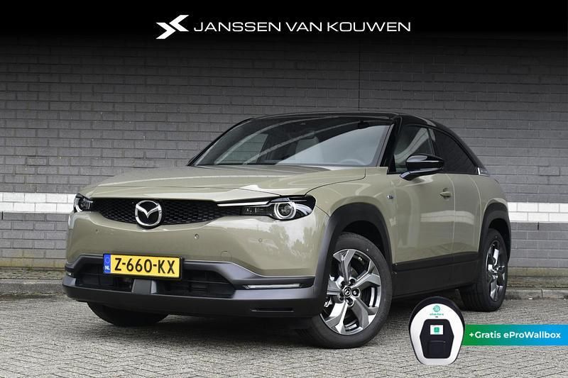Geel Gebruikt 2024 Mazda MX30 Makoto SUV | € 26.945 (Super prijs) - Afbeelding 1/3
