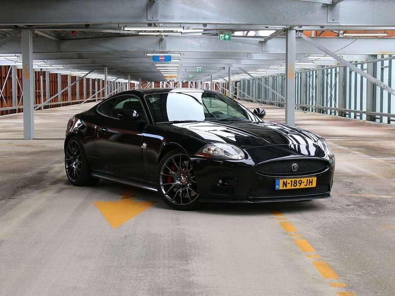 Zwart Gebruikt 2008 Jaguar XKR S Coupé | € 36.950 - Afbeelding 1/4