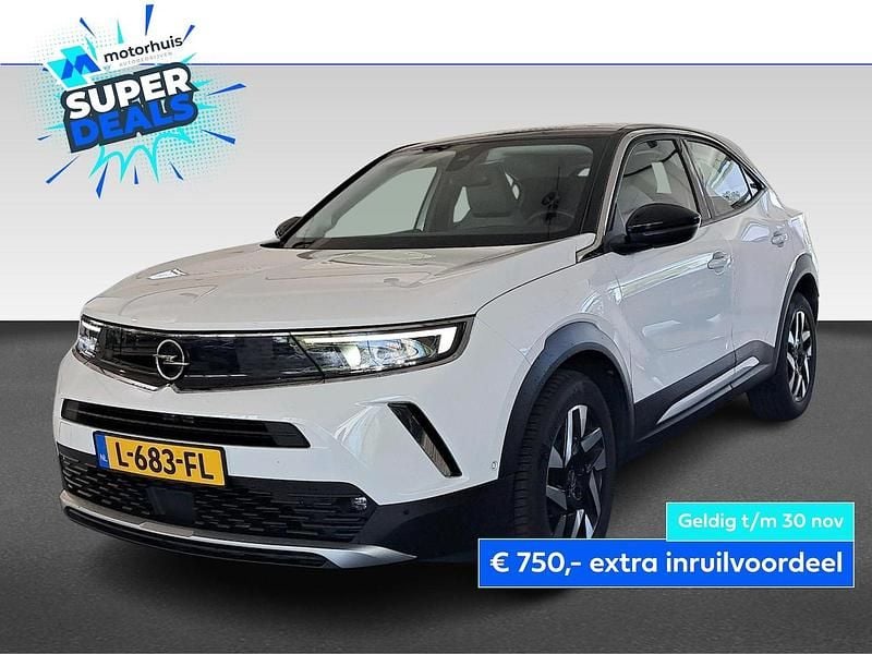 Wit Gebruikt 2021 Opel Mokka Business SUV | € 16.945 (Eerlijke prijs) - Afbeelding 1/4