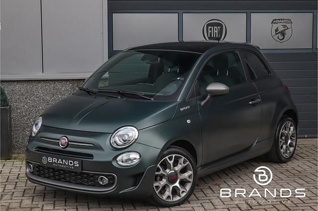 Groen Gebruikt 2022 Fiat 500 Sport Hatchback | € 15.950 (Iets duurder) - Afbeelding 1/4