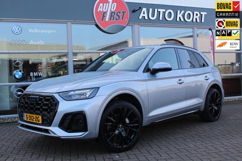 Grijs Gebruikt 2022 Audi Q5 S-Line SUV | € 48.490 (Eerlijke prijs) - Afbeelding 1/4