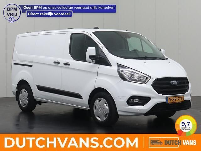 Wit Gebruikt 2021 Ford Transit Custom Van | € 16.400 (Super prijs) - Afbeelding 1/4