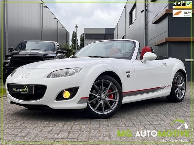 Wit Gebruikt 2010 Mazda MX5 20th Anniversary Cabriolet | € 11.950 (Iets duurder) - Afbeelding 1/4