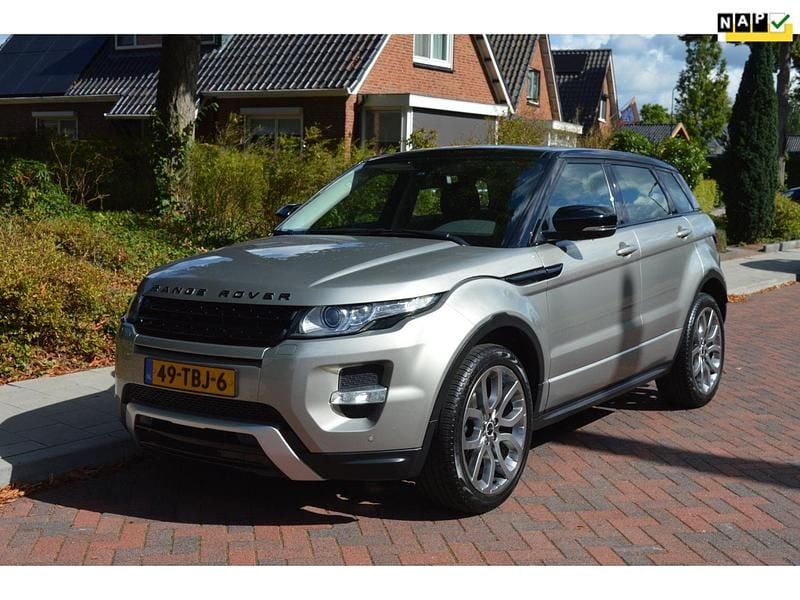 Beige Gebruikt 2012 Land Rover Range Rover evoque Prestige SUV | € 12.995 (Super prijs) - Afbeelding 1/4