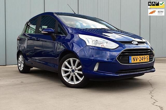 Blauw Gebruikt 2017 Ford B-MAX Titanium MPV | € 9.494 (Eerlijke prijs) - Afbeelding 1/4