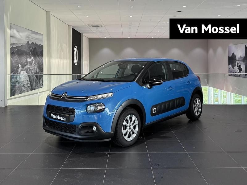 Blauw Gebruikt 2019 Citroën C3 Feel Hatchback | € 11.740 (Eerlijke prijs) - Afbeelding 1/4