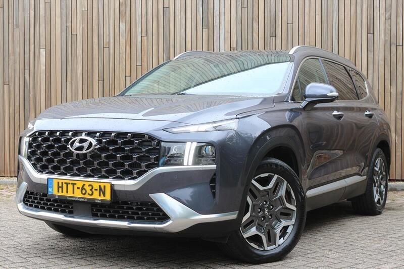 Grijs Gebruikt 2021 Hyundai Santa Fe Premium SUV | € 37.950 (Eerlijke prijs) - Afbeelding 1/3