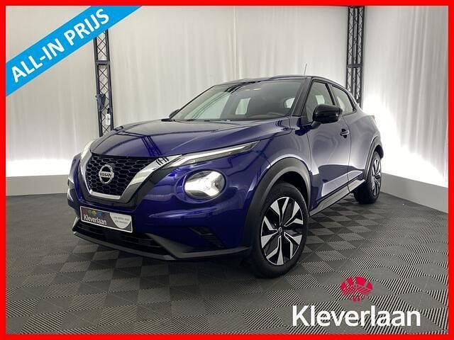 Blauw Gebruikt 2022 Nissan Juke Acenta SUV | € 21.995 (Eerlijke prijs) - Afbeelding 1/3