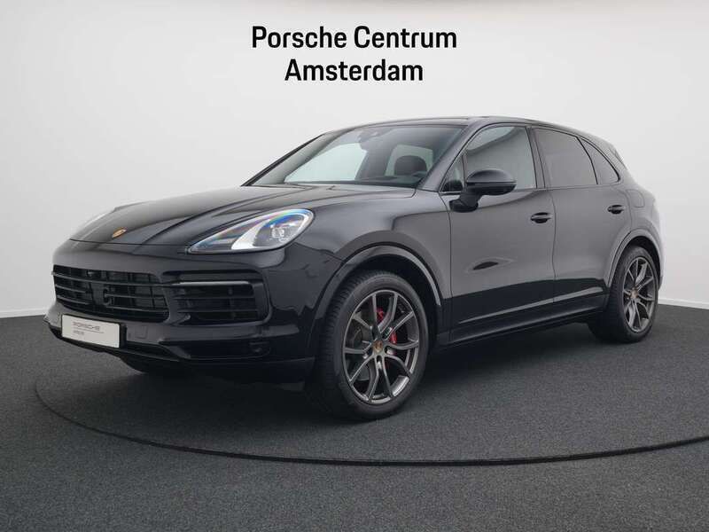 Zwart Gebruikt 2022 Porsche Cayenne Platinum Edition SUV | € 82.950 (Goede deal) - Afbeelding 1/4