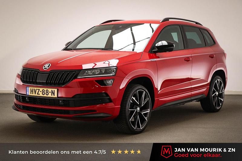 Rood Gebruikt 2020 Skoda Karoq Business Line SUV | € 25.695 (Goede deal) - Afbeelding 1/4