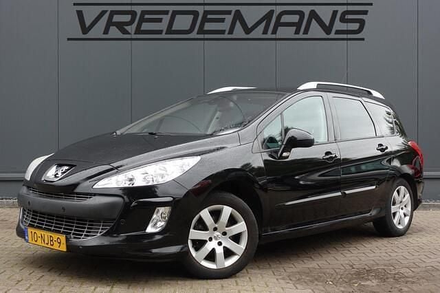 Zwart Gebruikt 2010 Peugeot 308 Stationwagen | € 1.950 (Goede deal) - Afbeelding 1/4