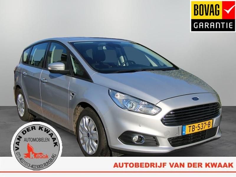 Grijs Occasion 2018 Ford S-MAX Titanium MPV | € 16.545 (Eerlijke prijs) - Afbeelding 1/4