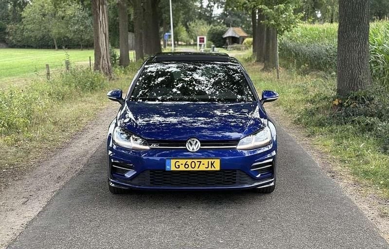 Blauw Gebruikt 2018 VW Golf VII R-line Hatchback | € 15.500 (Eerlijke prijs) - Afbeelding 1/4