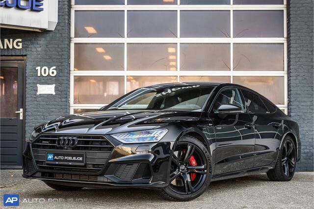 Zwart, metallic lak Gebruikt 2019 Audi A7 Sportback Competition Hatchback | € 48.950 (Iets duurder) - Afbeelding 1/4