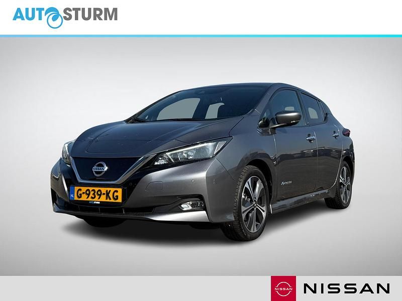 Grijs Gebruikt 2019 Nissan Leaf N-Connecta Hatchback | € 14.149 (Duur) - Afbeelding 1/4
