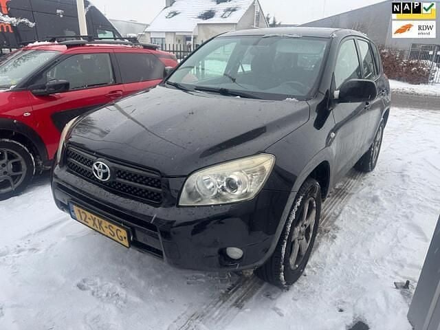 Zwart Occasion 2007 Toyota RAV4 Sol SUV | € 6.499 (Goede deal) - Afbeelding 1/4