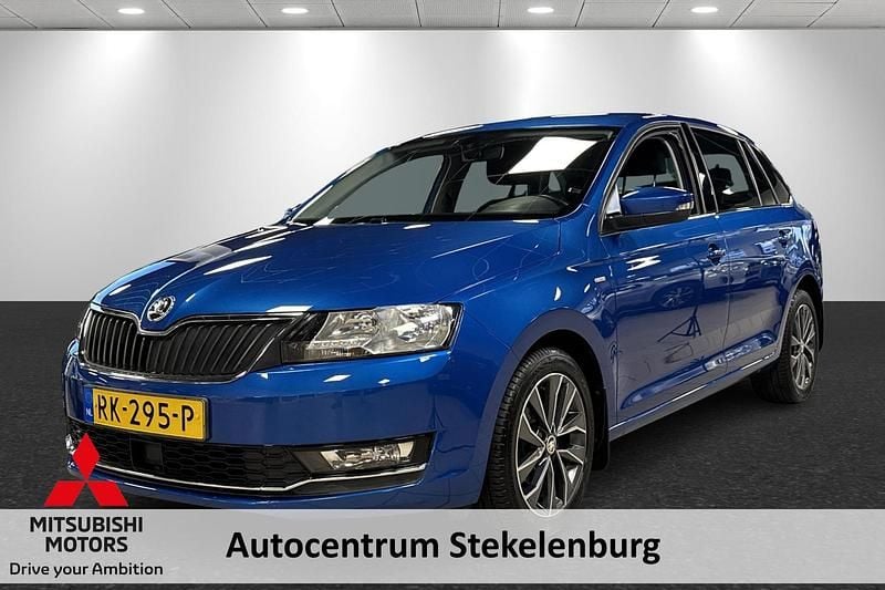 Blauw Gebruikt 2018 Skoda Rapid Drive Hatchback | € 14.540 (Eerlijke prijs) - Afbeelding 1/4
