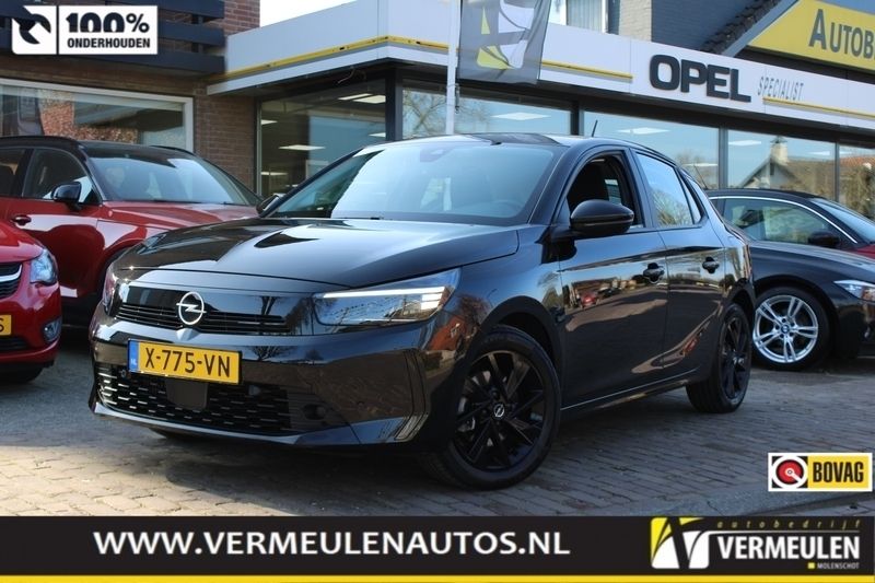 Zwart Gebruikt 2024 Opel Corsa Hatchback | € 18.950 (Eerlijke prijs) - Afbeelding 1/4