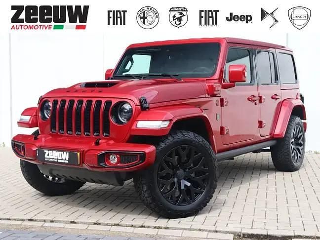 Rood Gebruikt 2023 Jeep Wrangler Unlimited SUV | € 119.450 - Afbeelding 1/4