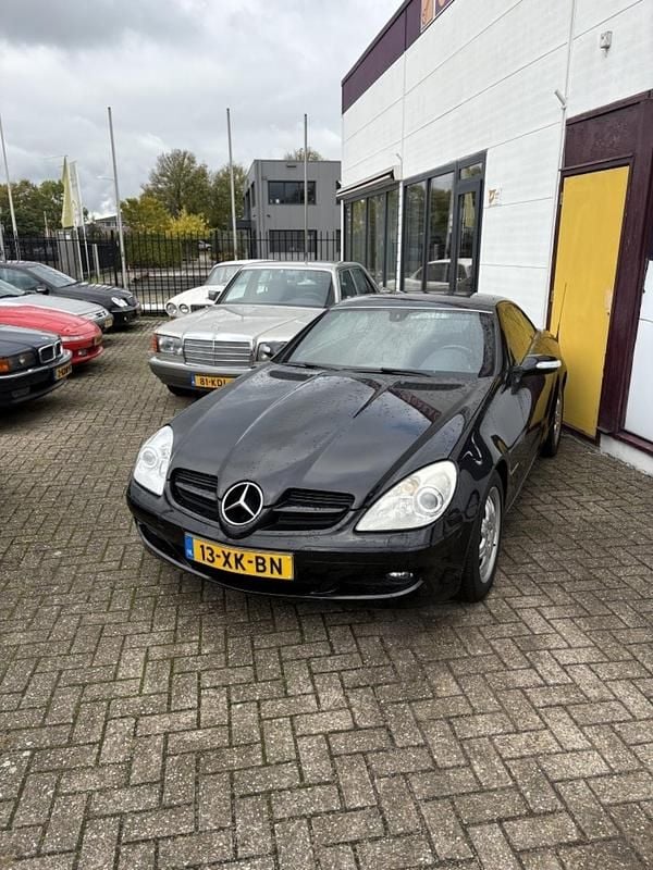 Occasion Mercedes SLK200 2006 Zwart (metallic) Cabriolet