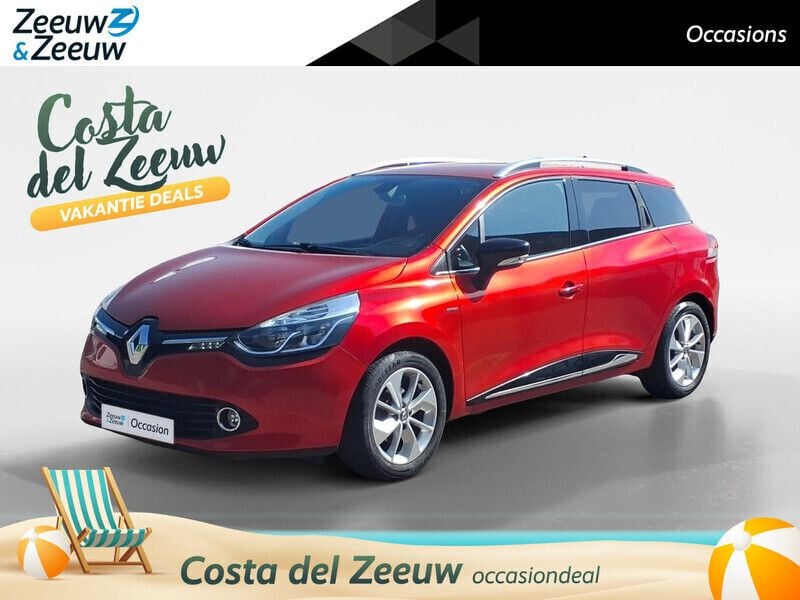 Vlamrood nnp Gebruikt 2016 Renault Clio GrandTour LIMITED Stationwagen | € 10.900 (Iets duurder) - Afbeelding 1/4