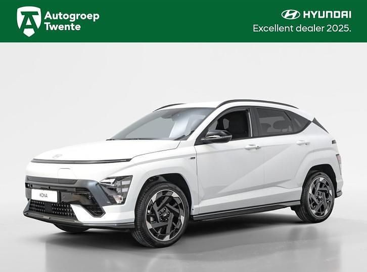 Wit Gebruikt 2025 Hyundai Kona N Line SUV | € 38.950 (Super prijs) - Afbeelding 1/4