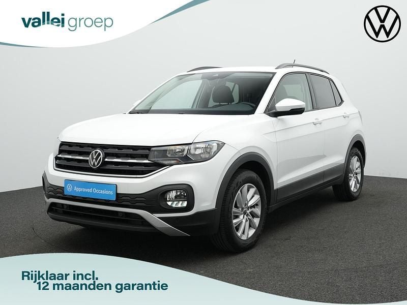 Wit Gebruikt 2022 VW T-Cross Life SUV | € 18.950 (Eerlijke prijs) - Afbeelding 1/4