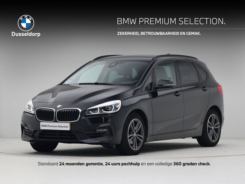 Zwart Gebruikt 2019 BMW 218 Active Tourer Executive MPV | € 16.450 (Goede deal) - Afbeelding 1/4