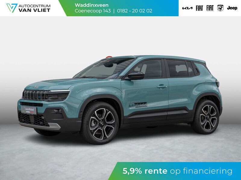 Groen Gebruikt 2023 Jeep Avenger EV Altitude SUV | € 36.889 (Eerlijke prijs) - Afbeelding 1/4