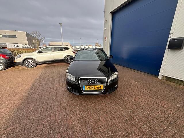 Occasion Audi A3 Cabriolet S-Line 160 PK (117 kW) 2009 Zwart Cabriolet