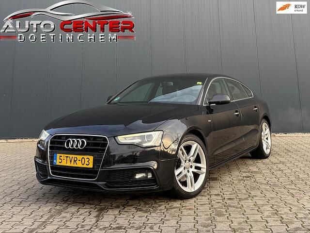 Zwart Gebruikt 2014 Audi A5 Sportback Sport Hatchback | € 10.750 - Afbeelding 1/4