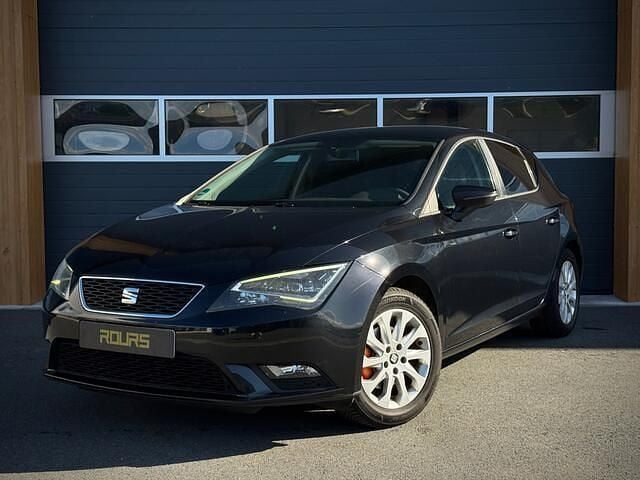 Zwart Gebruikt 2013 Seat Leon ST Business Stationwagen | € 8.450 (Goede deal) - Afbeelding 1/4