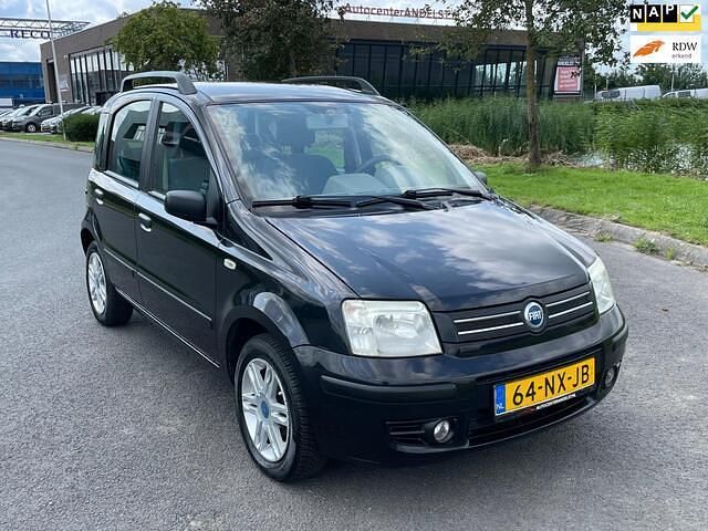 Zwart Gebruikt 2004 Fiat Panda Emotion Hatchback | € 2.450 (Duur) - Afbeelding 1/4