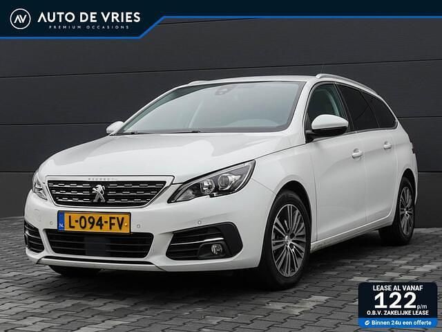 Wit Gebruikt 2021 Peugeot 308 SW Allure Stationwagen | € 8.950 (Super prijs) - Afbeelding 1/4