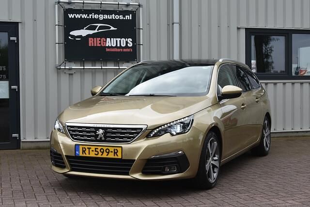 Occasion Peugeot 308 SW Allure 131 PK (96 kW) 2018 Geel Stationwagen