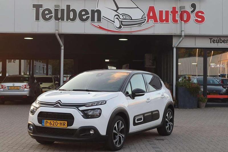 Wit Gebruikt 2022 Citroën C3 PureTech Hatchback | € 14.985 (Super prijs) - Afbeelding 1/4