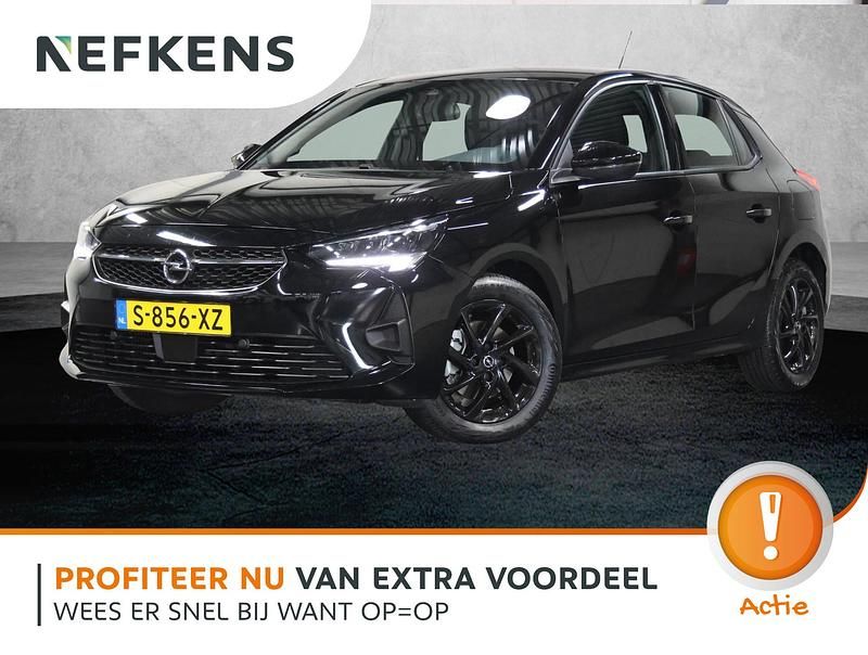 Zwart Gebruikt 2023 Opel Corsa GS Line Hatchback | € 17.225 (Eerlijke prijs) - Afbeelding 1/4