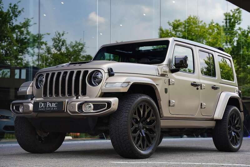Bruin Gebruikt 2022 Jeep Wrangler Unlimited Rubicon SUV | € 99.888 - Afbeelding 1/4