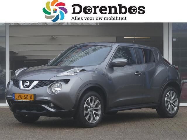 Grijs Occasion 2015 Nissan Juke S SUV | € 9.450 (Eerlijke prijs) - Afbeelding 1/4