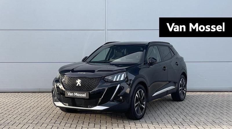 Zwart, metallic lak Gebruikt 2022 Peugeot e-2008 GT SUV | € 28.940 - Afbeelding 1/4