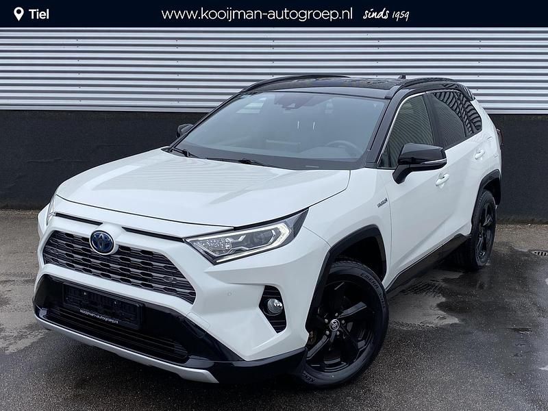 Wit Gebruikt 2021 Toyota RAV4 Hybrid SUV | € 34.700 (Eerlijke prijs) - Afbeelding 1/4