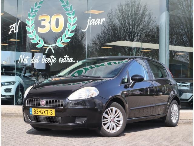 Zwart Gebruikt 2008 Fiat Grande Punto Lusso Hatchback | € 1.450 (Goede deal) - Afbeelding 1/4