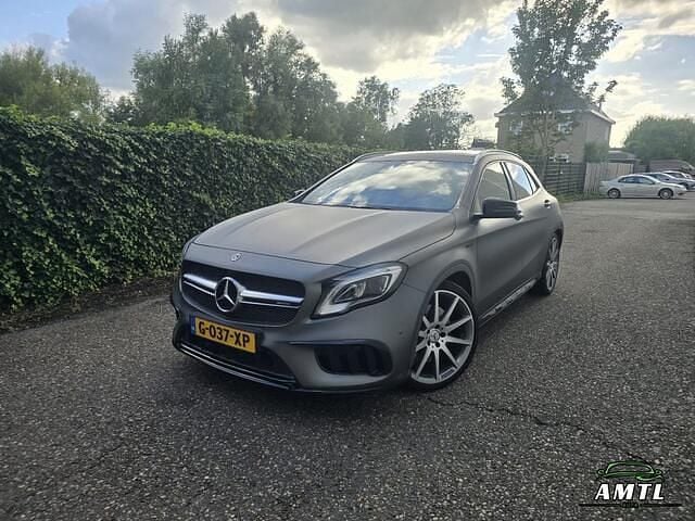 Zwart Gebruikt 2018 Mercedes GLA45 AMG Premium Plus SUV | € 37.900 (Eerlijke prijs) - Afbeelding 1/4