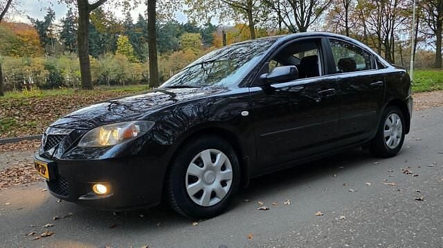 Zwart Gebruikt 2008 Mazda 3 Sedan | € 3.750 (Super prijs) - Afbeelding 1/4