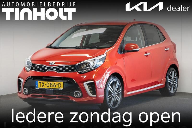Rood Gebruikt 2018 Kia Picanto GT-Line Hatchback | € 13.450 (Iets duurder) - Afbeelding 1/4